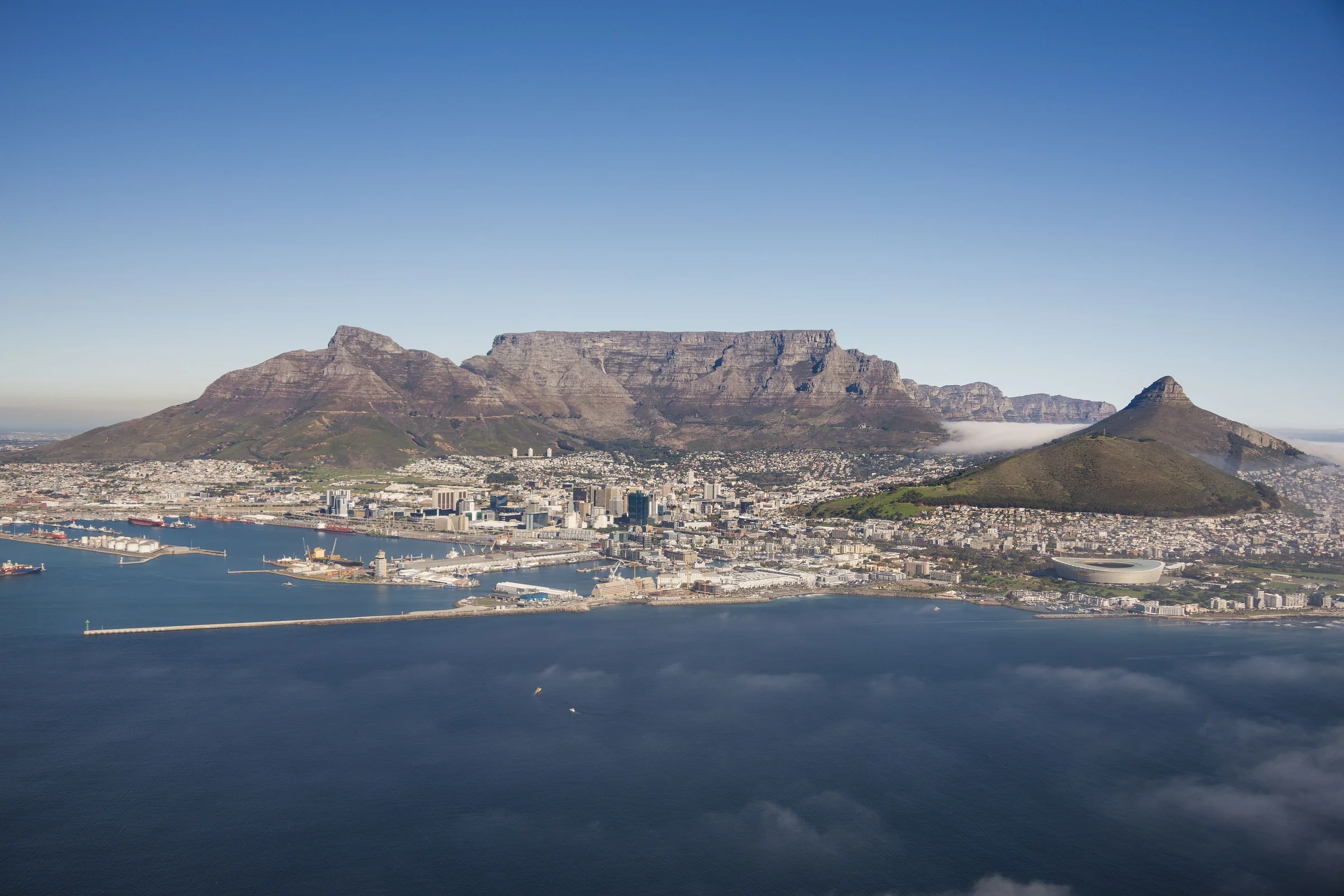 De Tafelberg boven Kaapstad